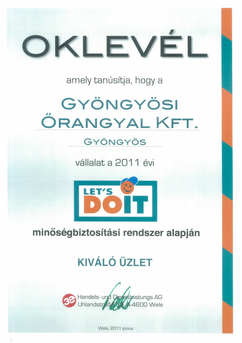 Gyöngyösi Őrangyal Vagyonvédelmi Kft. - Lets Do It- Mátra	